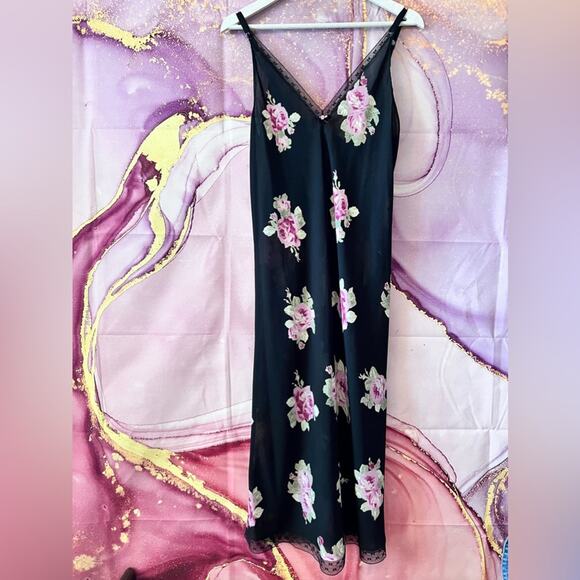 Vintage Oscar de la Renta Pink Label Night Gown S - Picture 1 of 6